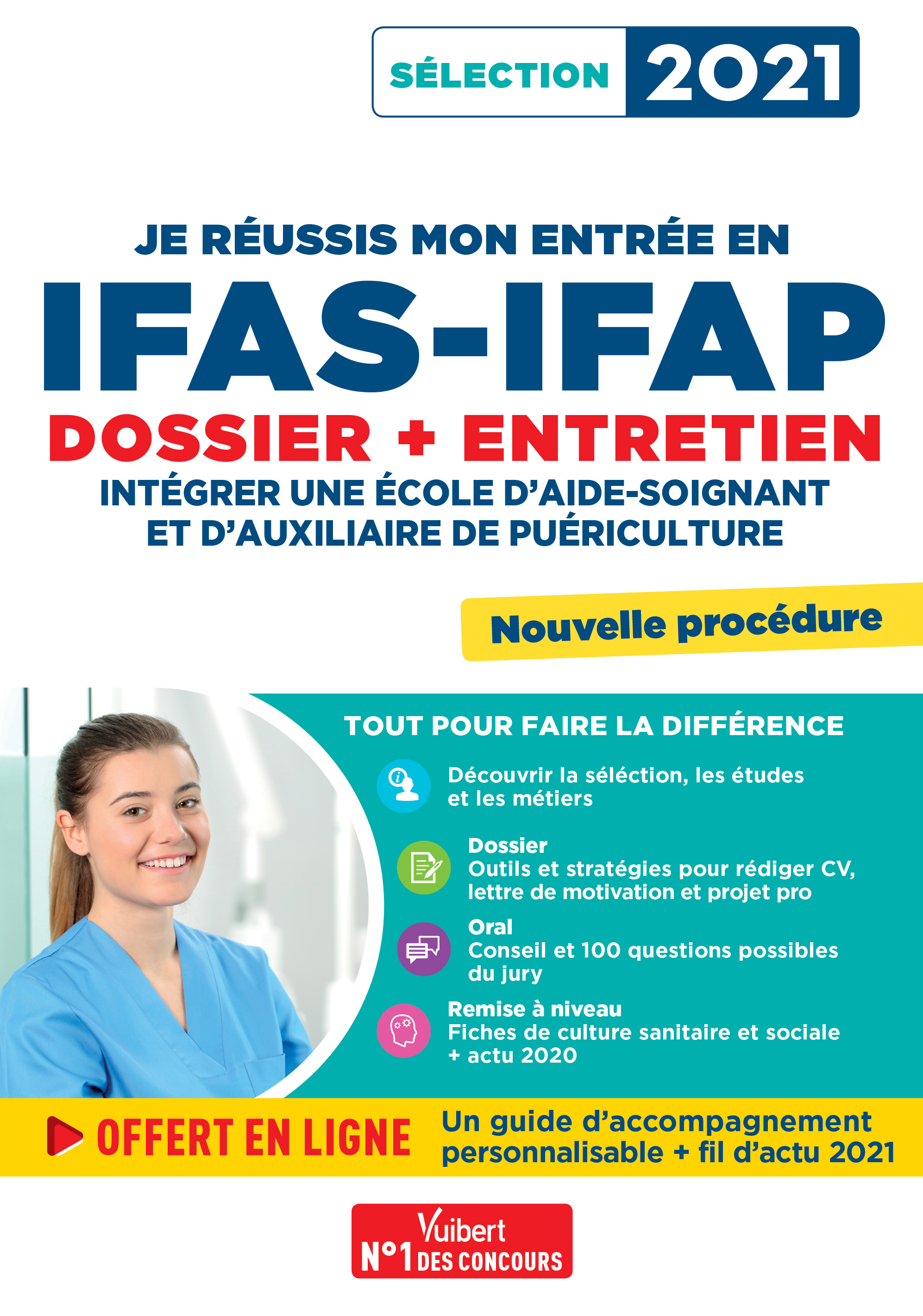 Je réussis mon entrée en IFAS-IFAP - Dossier et entretien oral - Marion Gauthier, MANDI GUEGUEN - VUIBERT