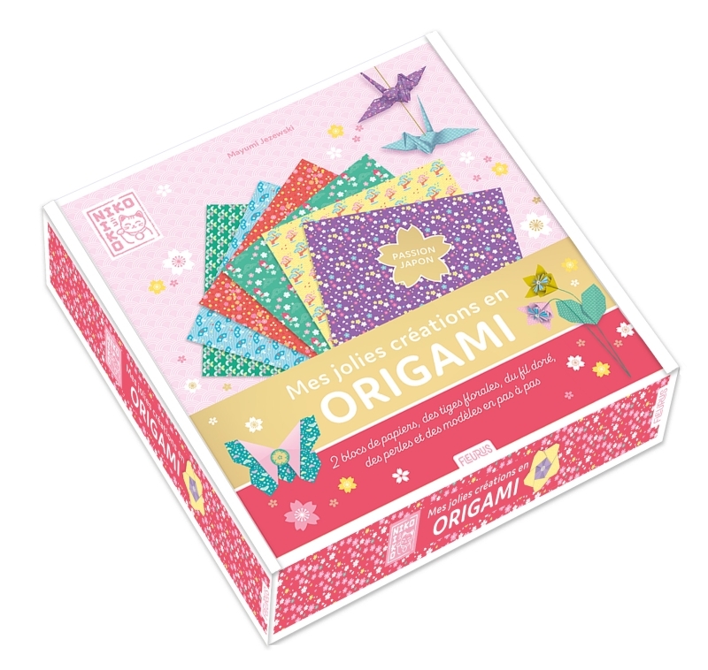 Mes jolies créations en origami - Niko Niko (coffret) - Mayumi Jezewski - FLEURUS