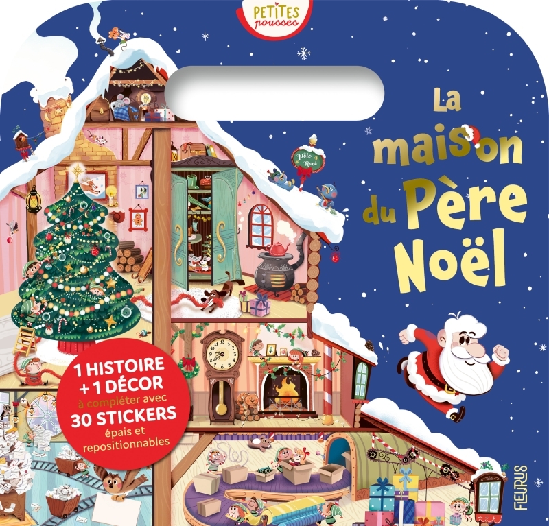 La maison du Père Noël (valise) - Emmanuelle Rey, Fabien Öckto-Lambert - FLEURUS