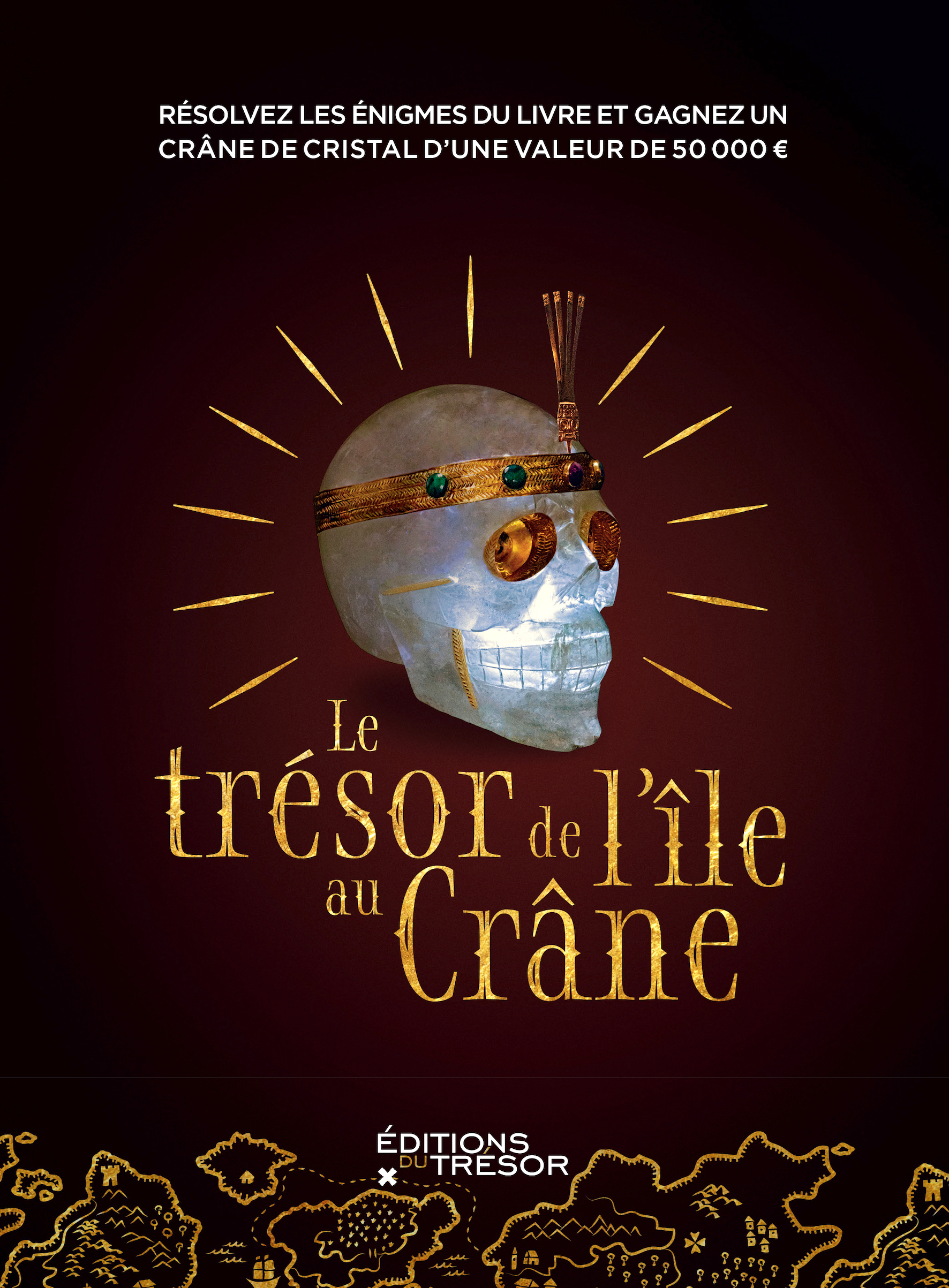 Le trésor de l'île au Crâne -  Collectif - TRESOR