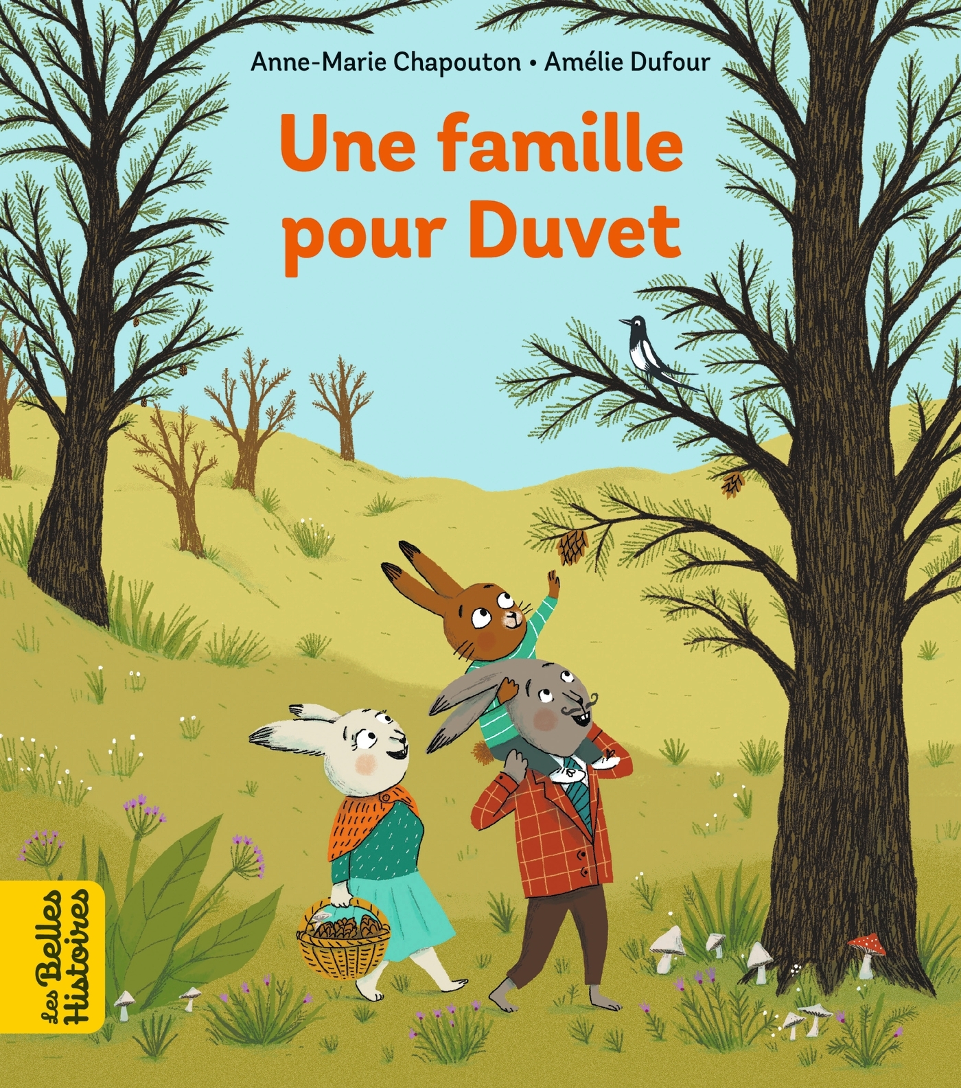 Une famille pour Duvet - Amélie Dufour, Anne-Marie Chapouton - BAYARD JEUNESSE