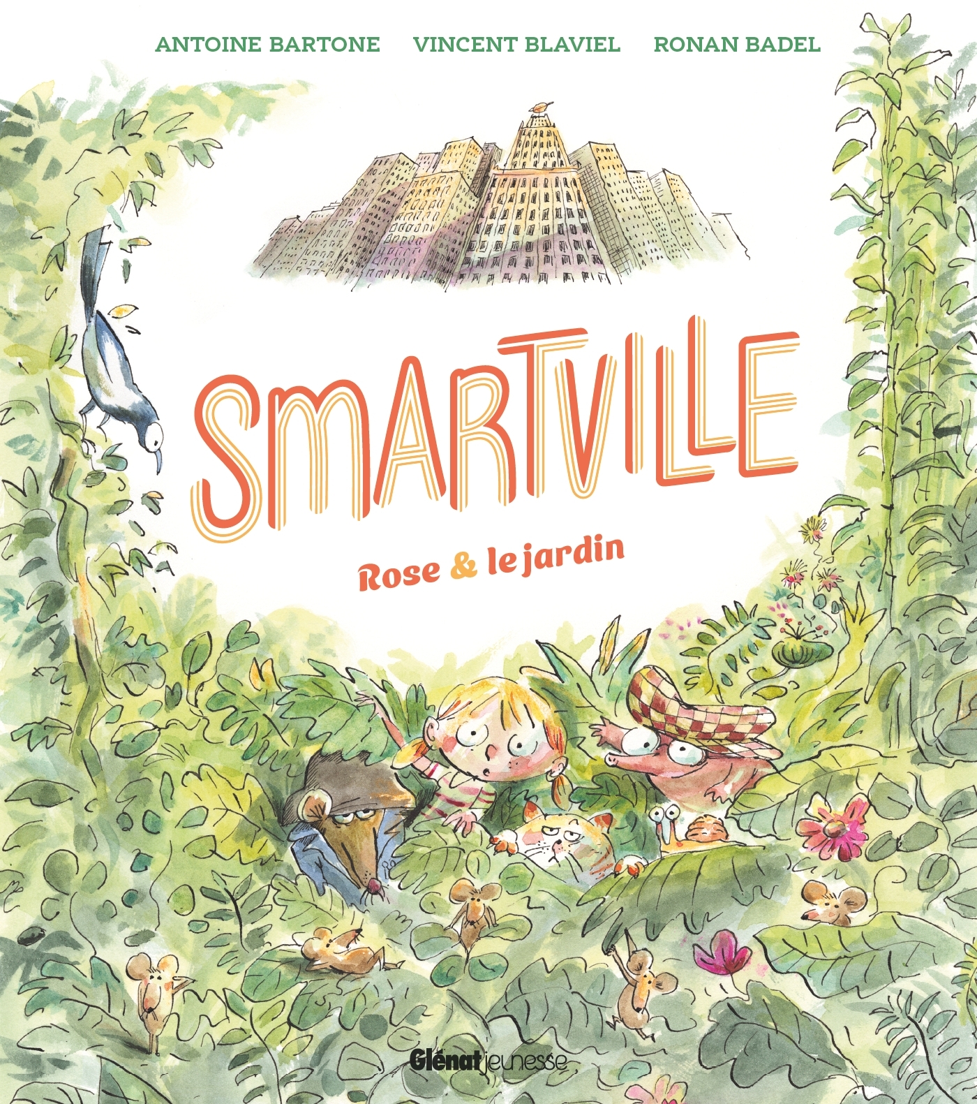 Smartville - Vincent Blaviel, Bartone Bartone, Ronan Badel, Antoine Bartone - GLENAT JEUNESSE