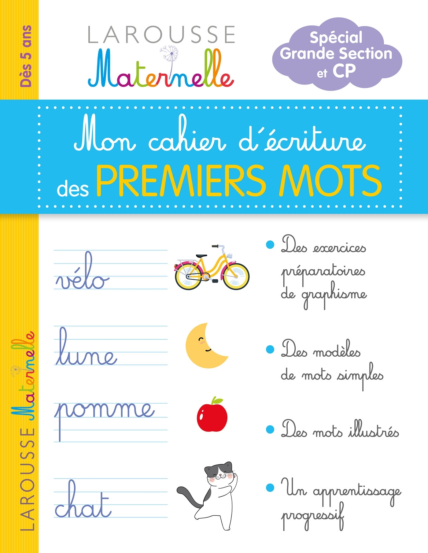 MON PETIT CAHIER D'ECRITURE - PREMIERS MOTS -  Collectif - LAROUSSE