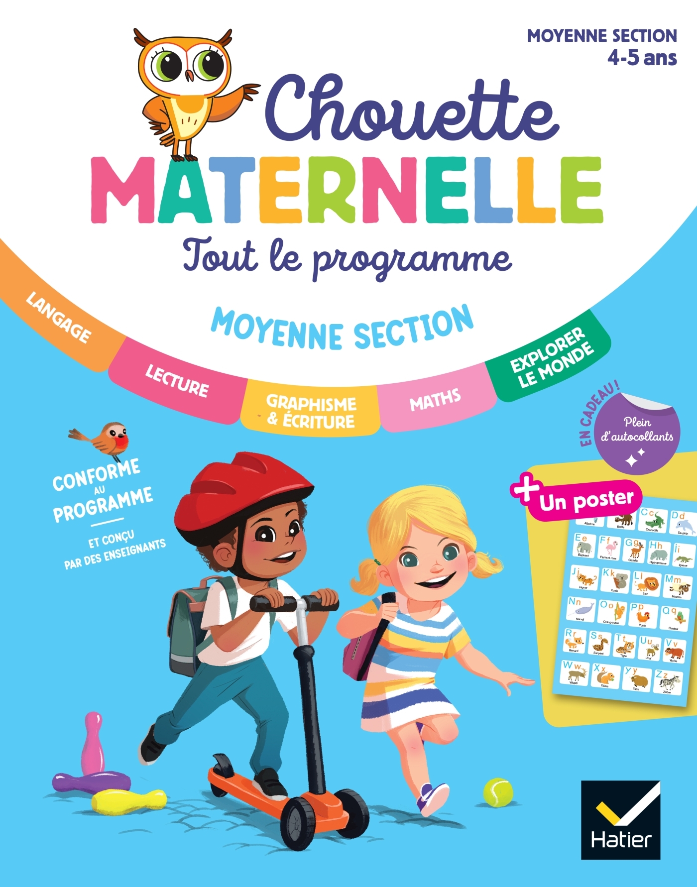 Chouette Maternelle - Tout le programme MS - 4 ans - Florence Doutremepuich, Françoise Perraud, Christine Ponchon - HATIER