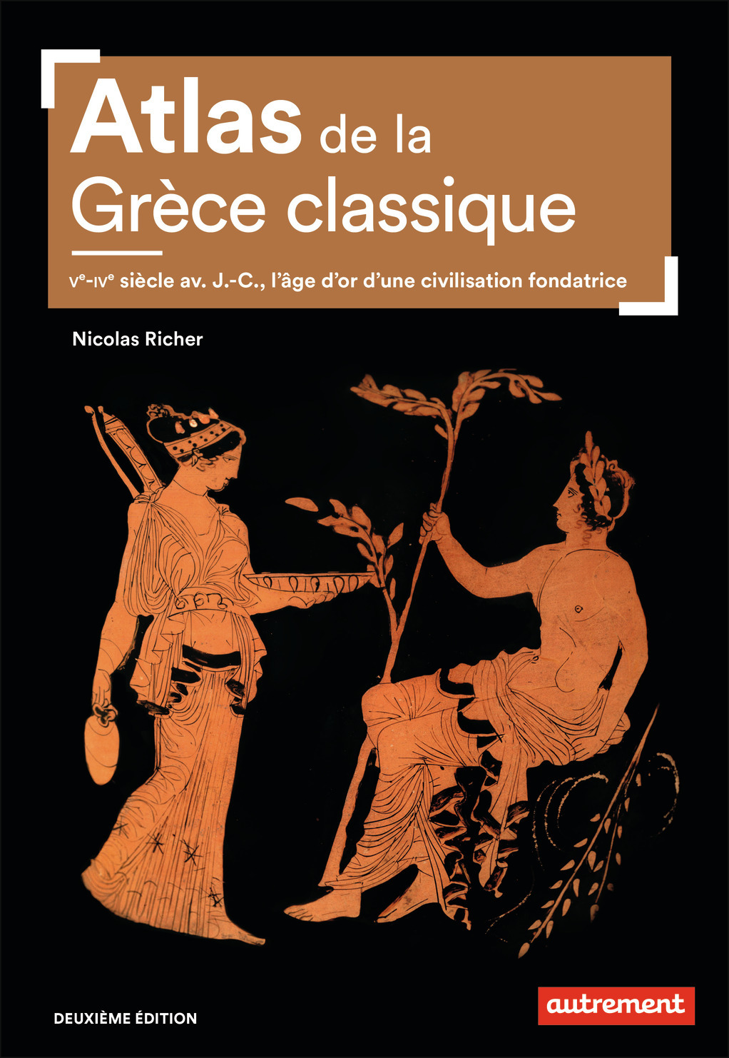 Atlas de la Grèce classique - Nicolas Richer - AUTREMENT