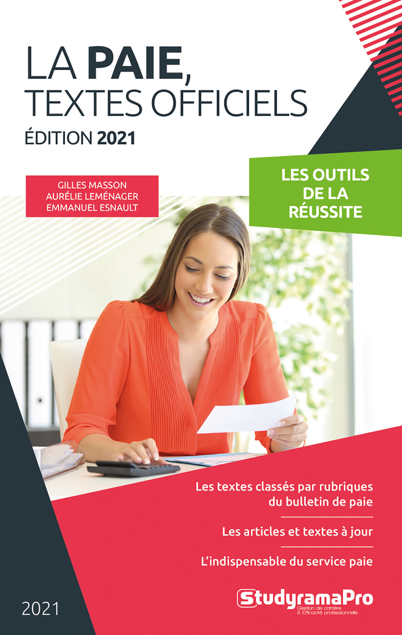 La paie, textes officiels - GILLES MASSON, Emmanuel Esnault - STUDYRAMA