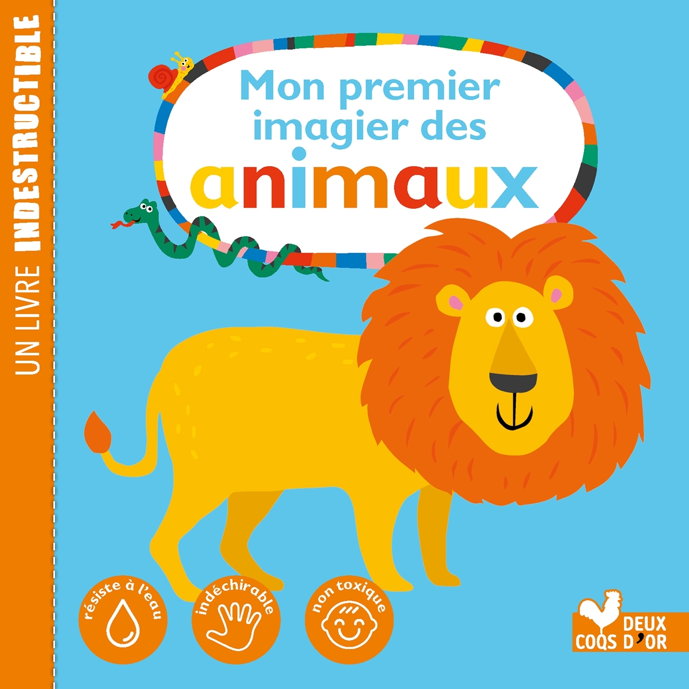 Mon premier imagier des animaux - Livre Indestructible - Nastja Holtfreter - DEUX COQS D OR