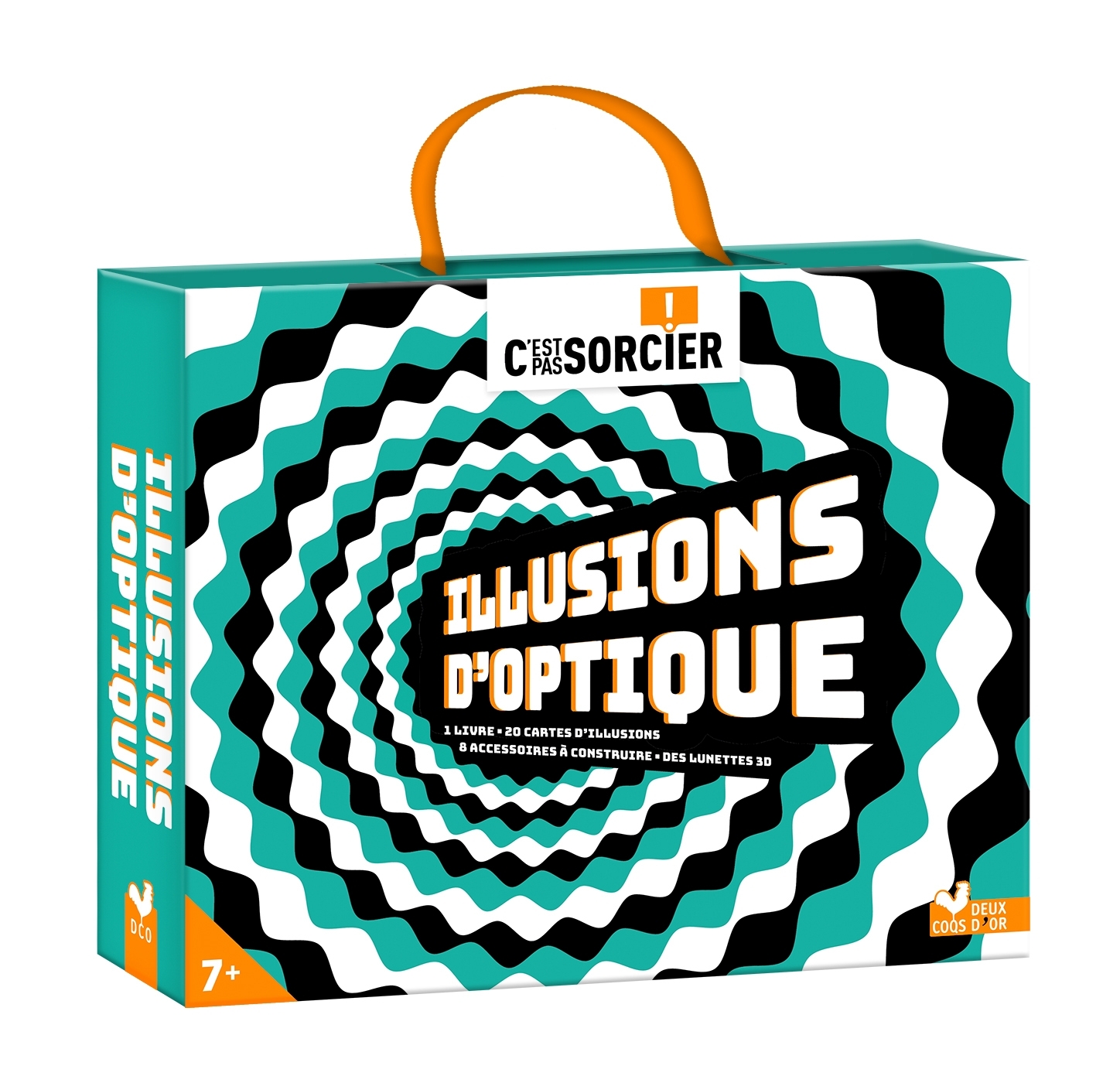 C'est pas sorcier Les Illusions d'optique - coffret avec accessoires - Matthieu Roda, Laurence Feraud Laurence Feraud,  Laurence Feraud - DEUX COQS D OR