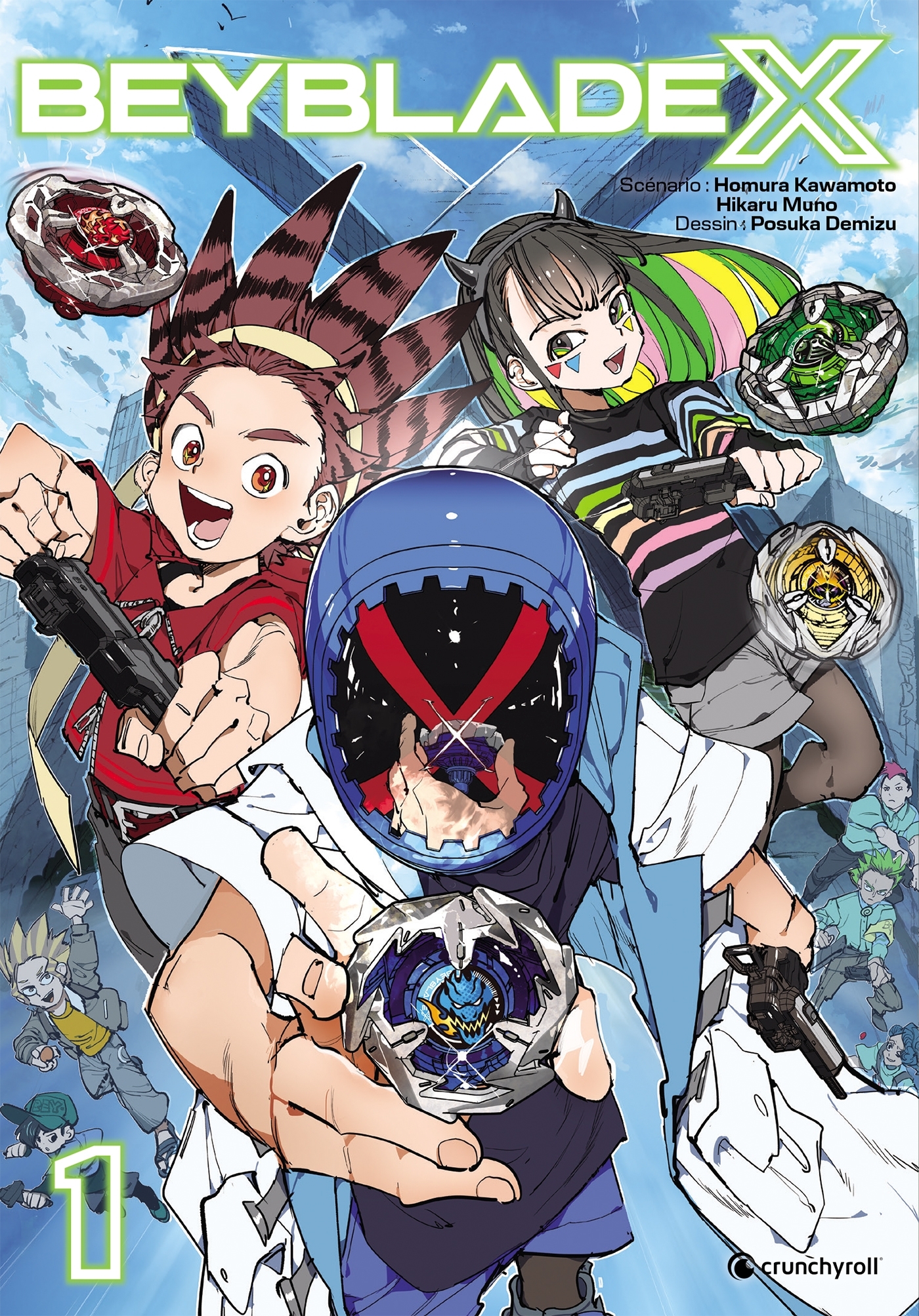 BEYBLADE X T01 - Posuka Demizu - CRUNCHYROLL