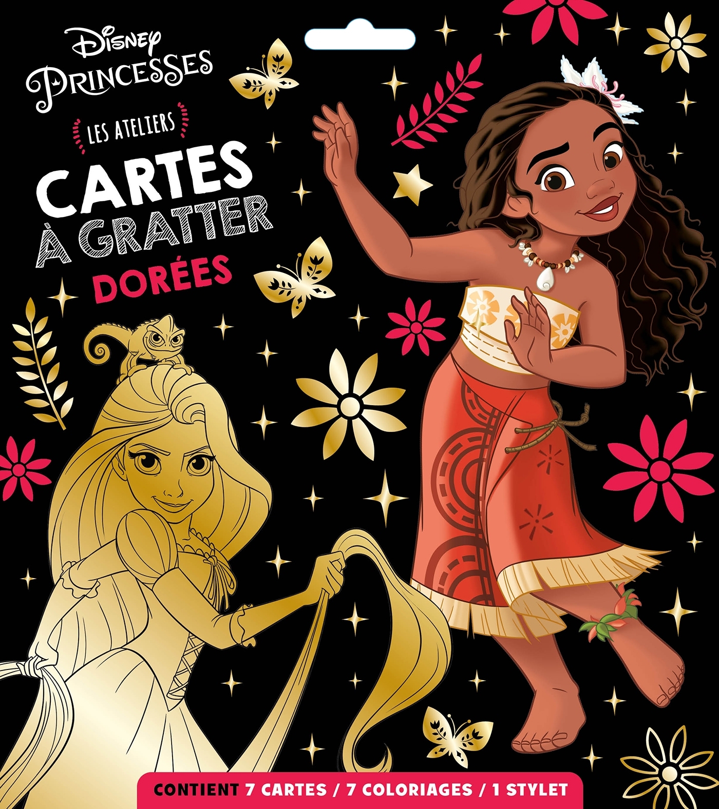 DISNEY PRINCESSES - Les Ateliers Disney - Cartes à gratter dorées -  Collectif - DISNEY HACHETTE