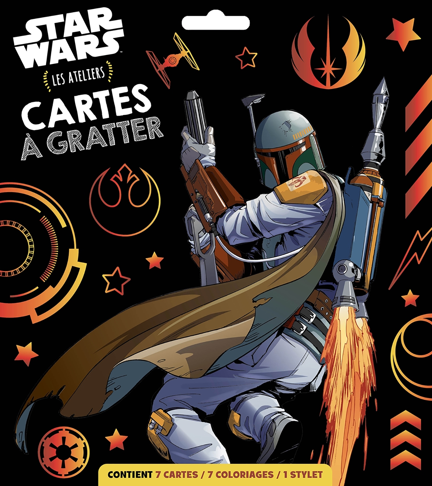 STAR WARS - Les Ateliers Disney -  Cartes à gratter -  Collectif - DISNEY HACHETTE