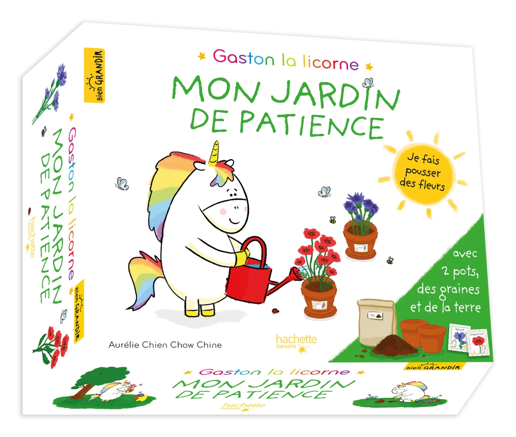 Gaston - Coffret "Mon jardin de patience" - Aurélie Chien Chow Chine - HACHETTE ENFANT