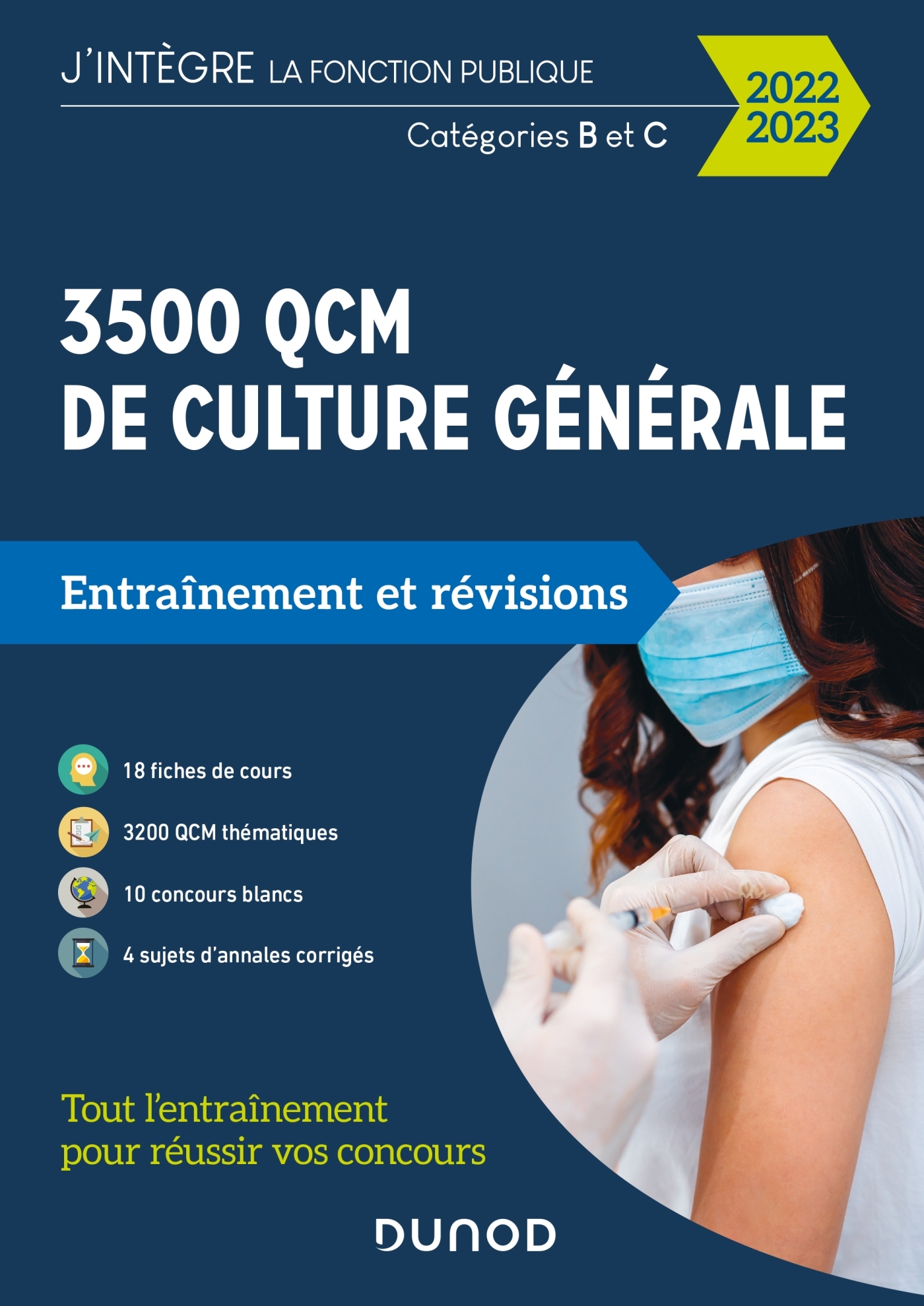 3500 QCM de culture générale - 2022-2023 - Malika Abdoun - DUNOD