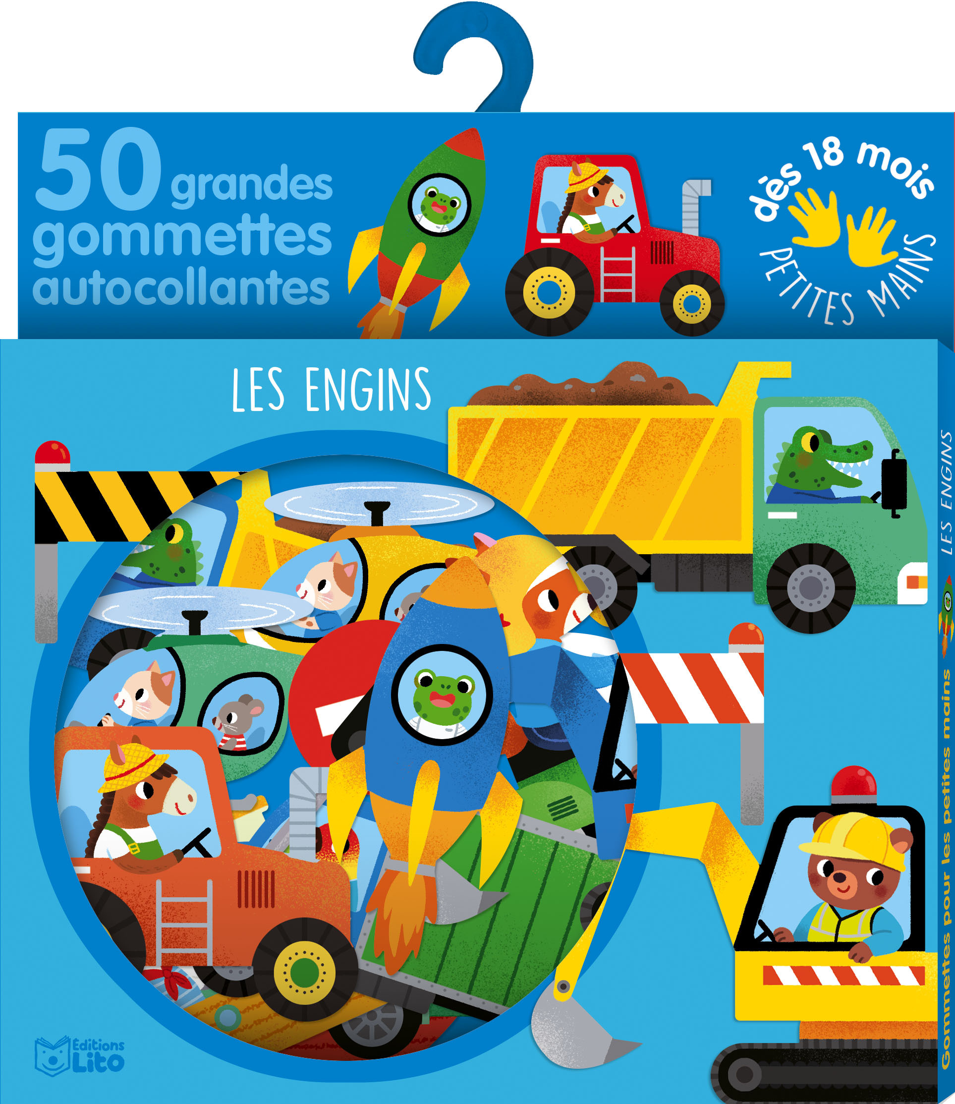 GOMM PTES MAINS LES ENGINS - XXX - LITO