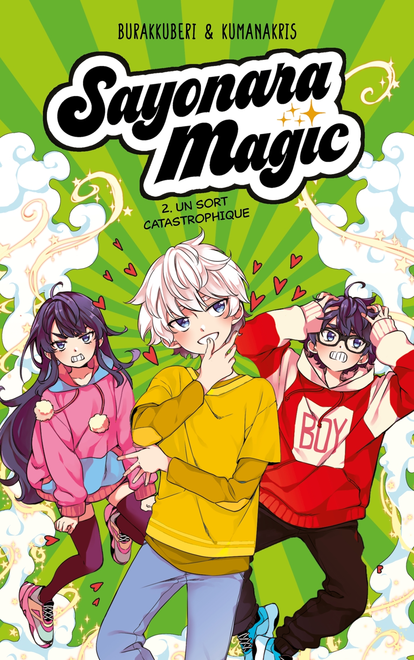 Sayonara Magic - tome 2 - Un sort catastrophique - Axelle Demoulin, Burakkuberi Burakkuberi, Kumanakris Kumanakris,  Burakkuberi,  Kumanakris - HACHETTE ROMANS