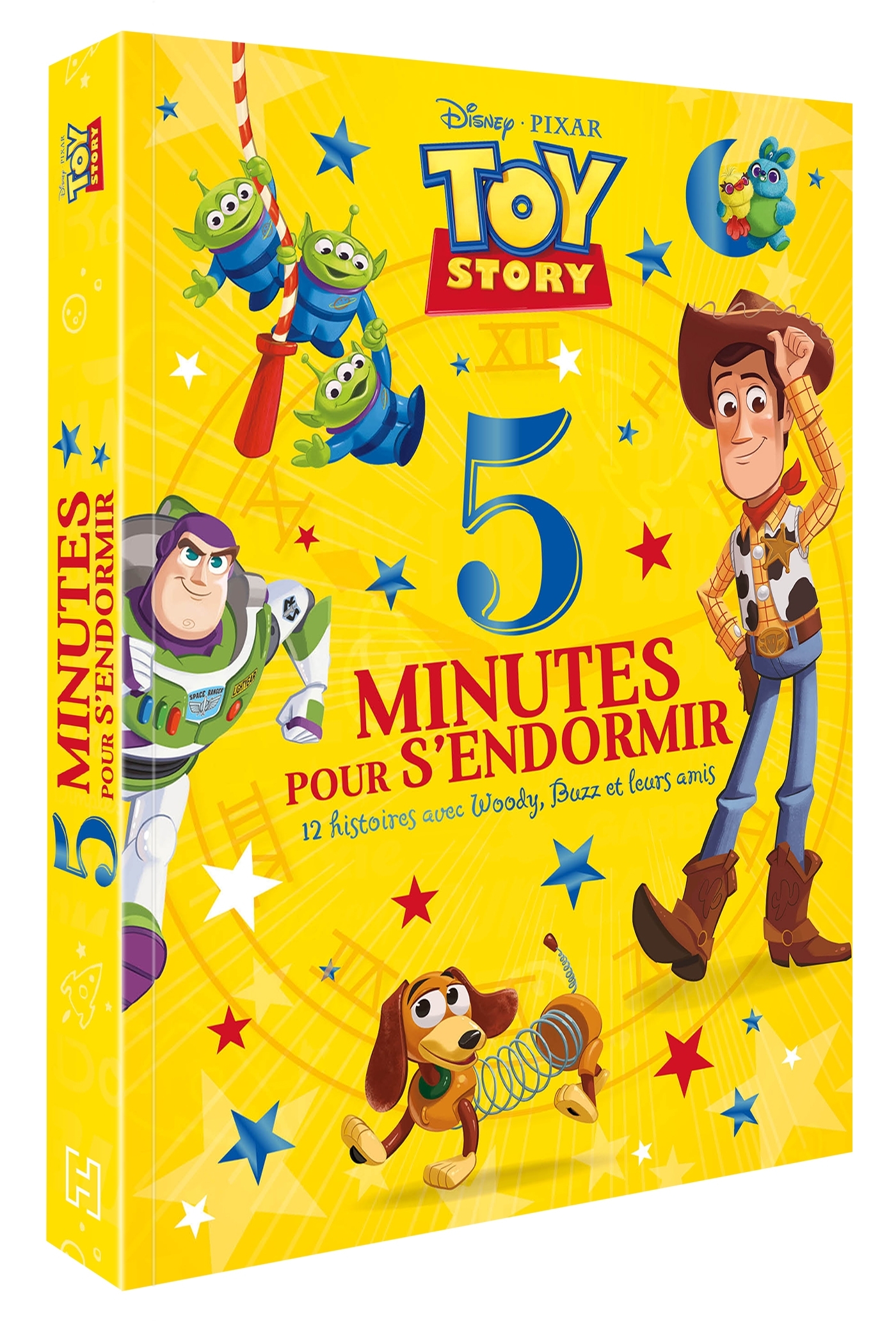 TOY STORY - 5 Minutes pour s'endormir - 12 histoires avec Woody, Buzz et leurs amis - Disney Pixar -  Collectif - DISNEY HACHETTE