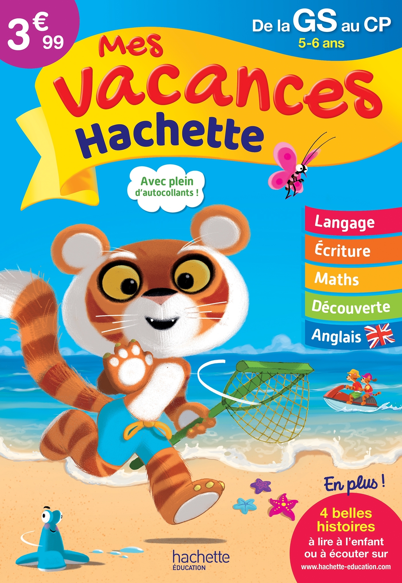 Mes Vacances Hachette - De la Grande Section au CP - Cahier de vacances 2022 - Ann Rocard, Josette Chamblas, Joanna Le May - HACHETTE EDUC