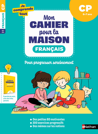 Mon cahier pour la maison - Français CP - Isabelle Petit-Jean, Véronique Calle, Patricia Nosrée, Matthieu Roda - NATHAN