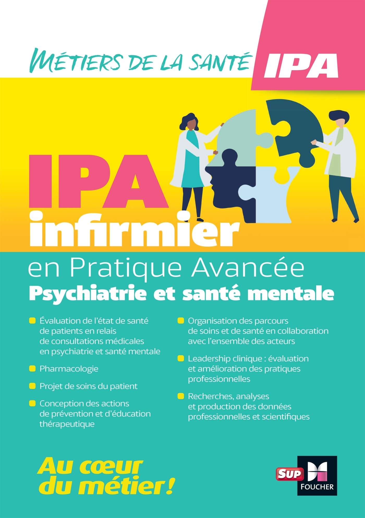 Infirmier en Pratique Avancée - IPA - Mention Psychiatrie et santé mentale - Anne Chassagnoux, Pierre-Yves Gaye - FOUCHER