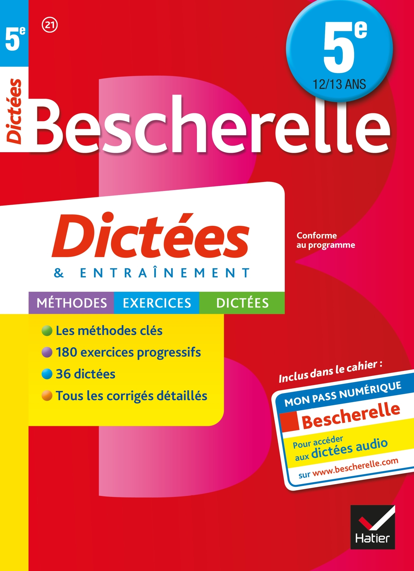 Bescherelle Dictées 5e - Denis Anton - HATIER