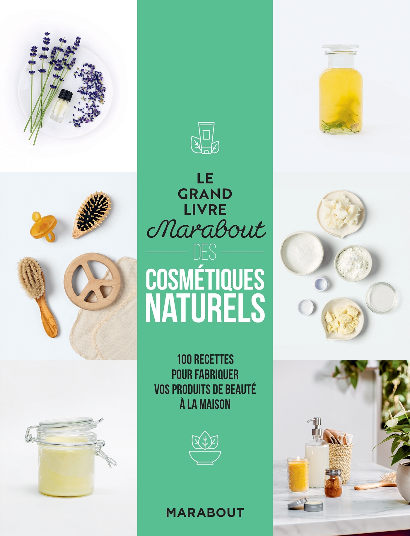 Le grand livre Marabout des cosmétiques naturels -   - MARABOUT