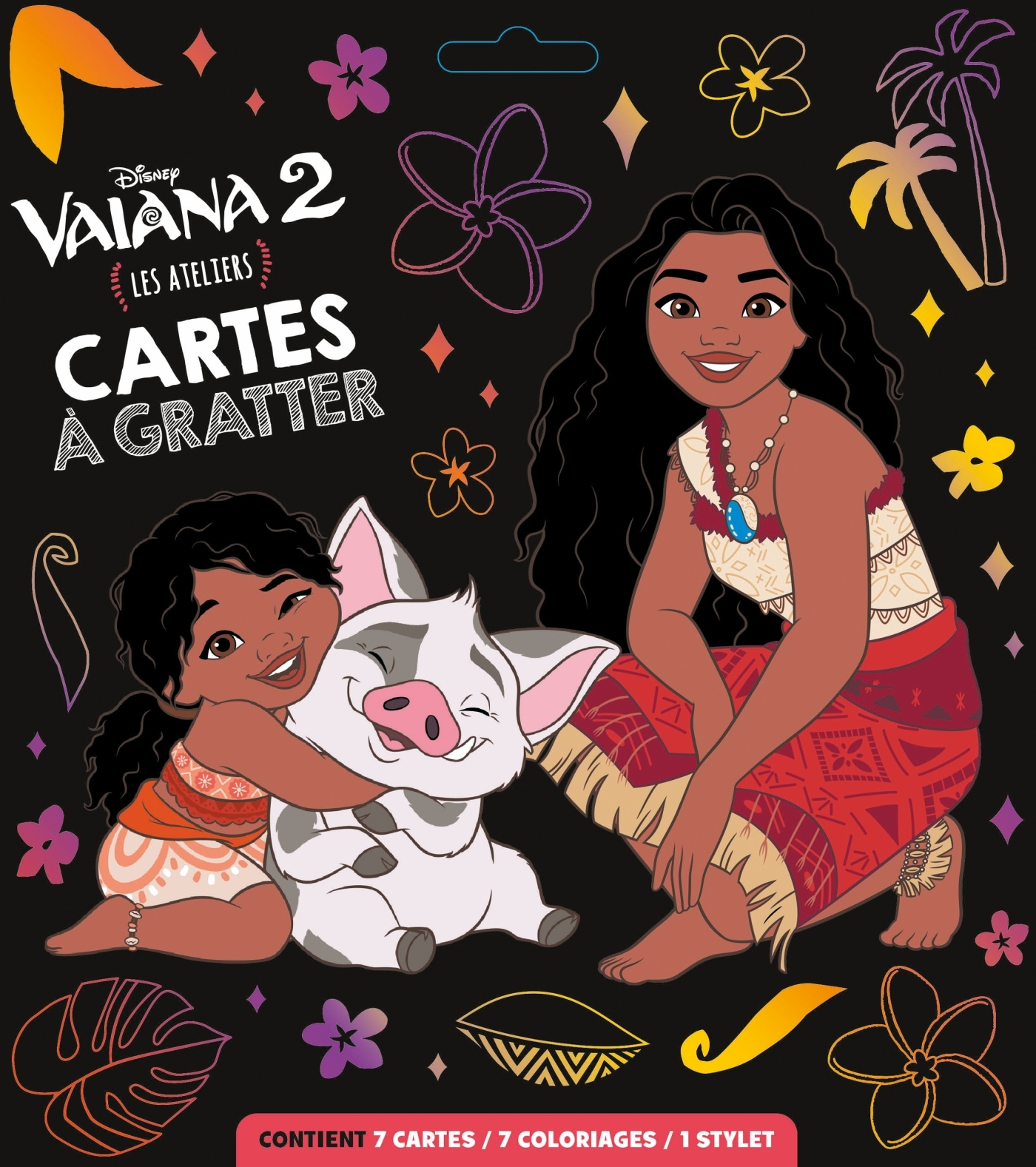 VAIANA 2 - Pochettes Cartes à Gratter - DISNEY PRINCESSES - XXX - DISNEY HACHETTE