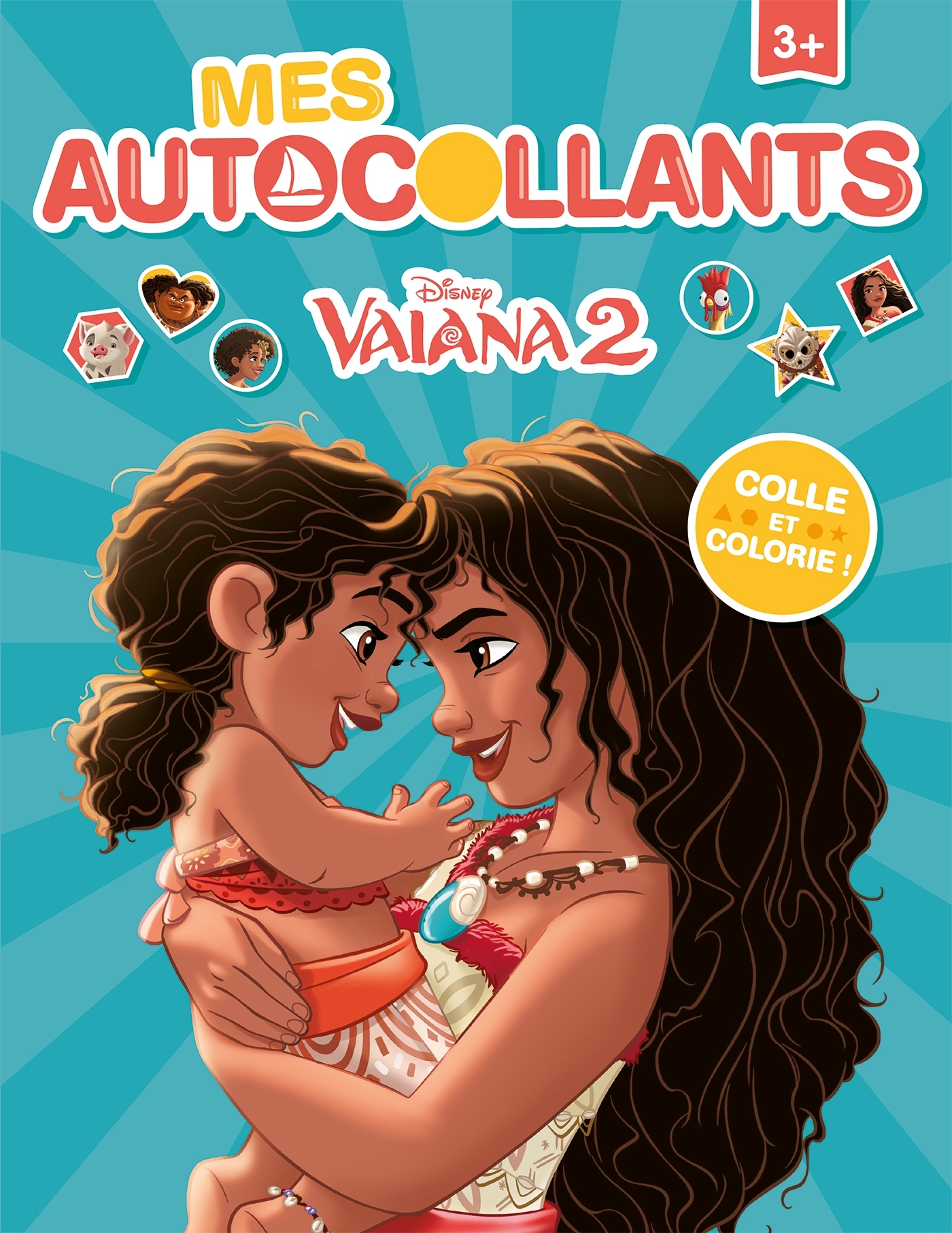 VAIANA 2 - Mes autocollants - DISNEY PRINCESSES - XXX - DISNEY HACHETTE