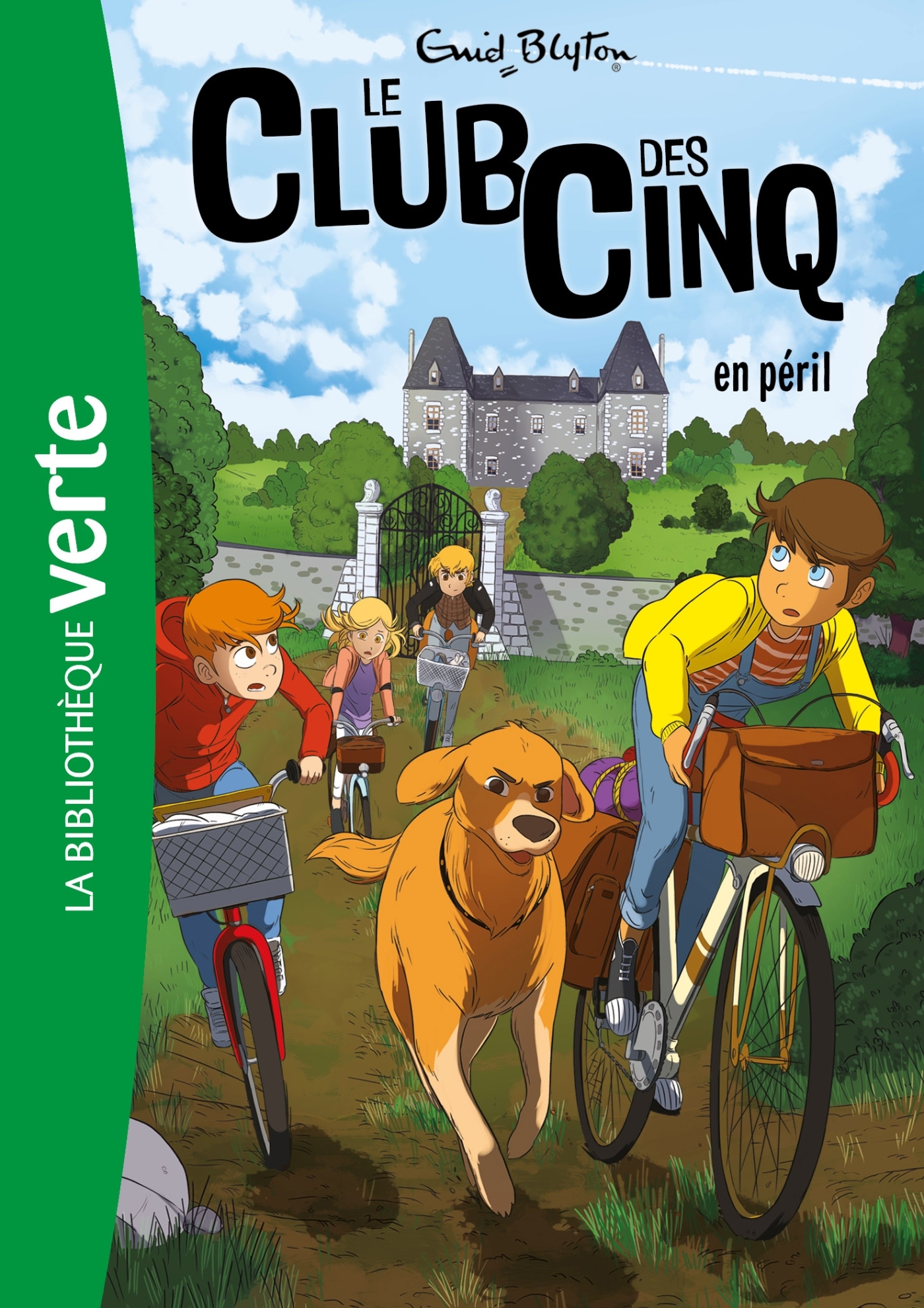 Le Club des Cinq 05 NED - Le Club des Cinq en péril - Enid Blyton - HACHETTE JEUN.