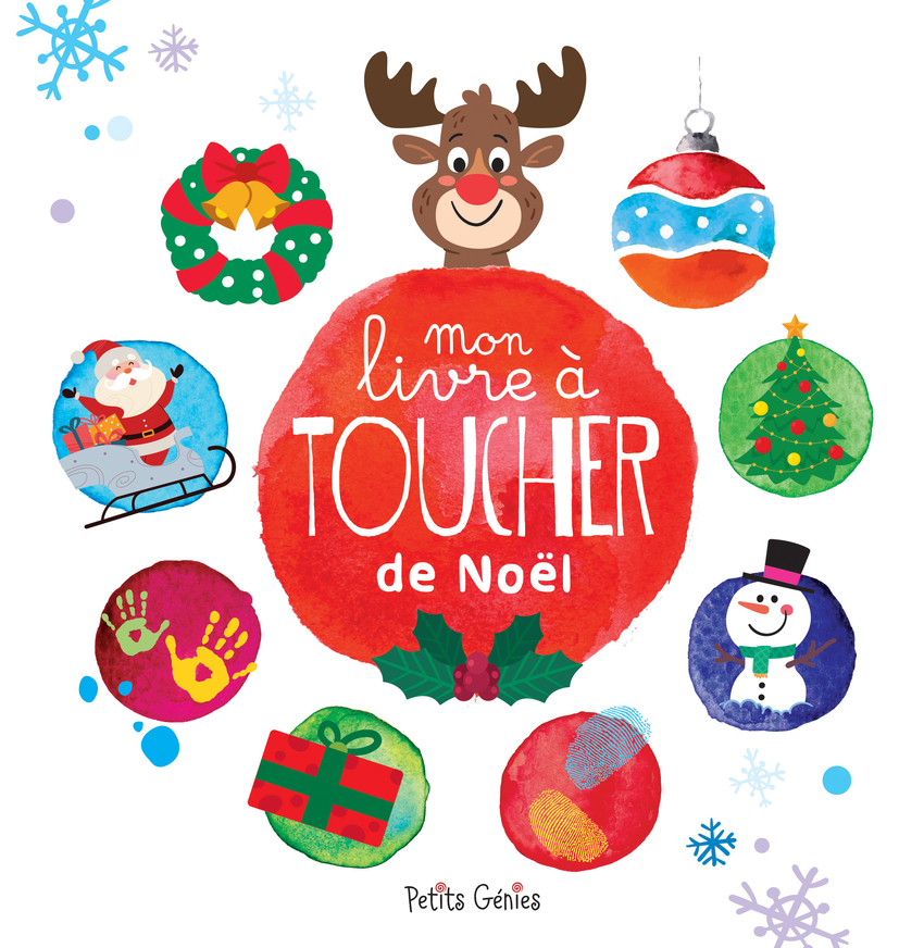 Mon livre à toucher de NOËL - Kim Huynh - PETITS GENIES