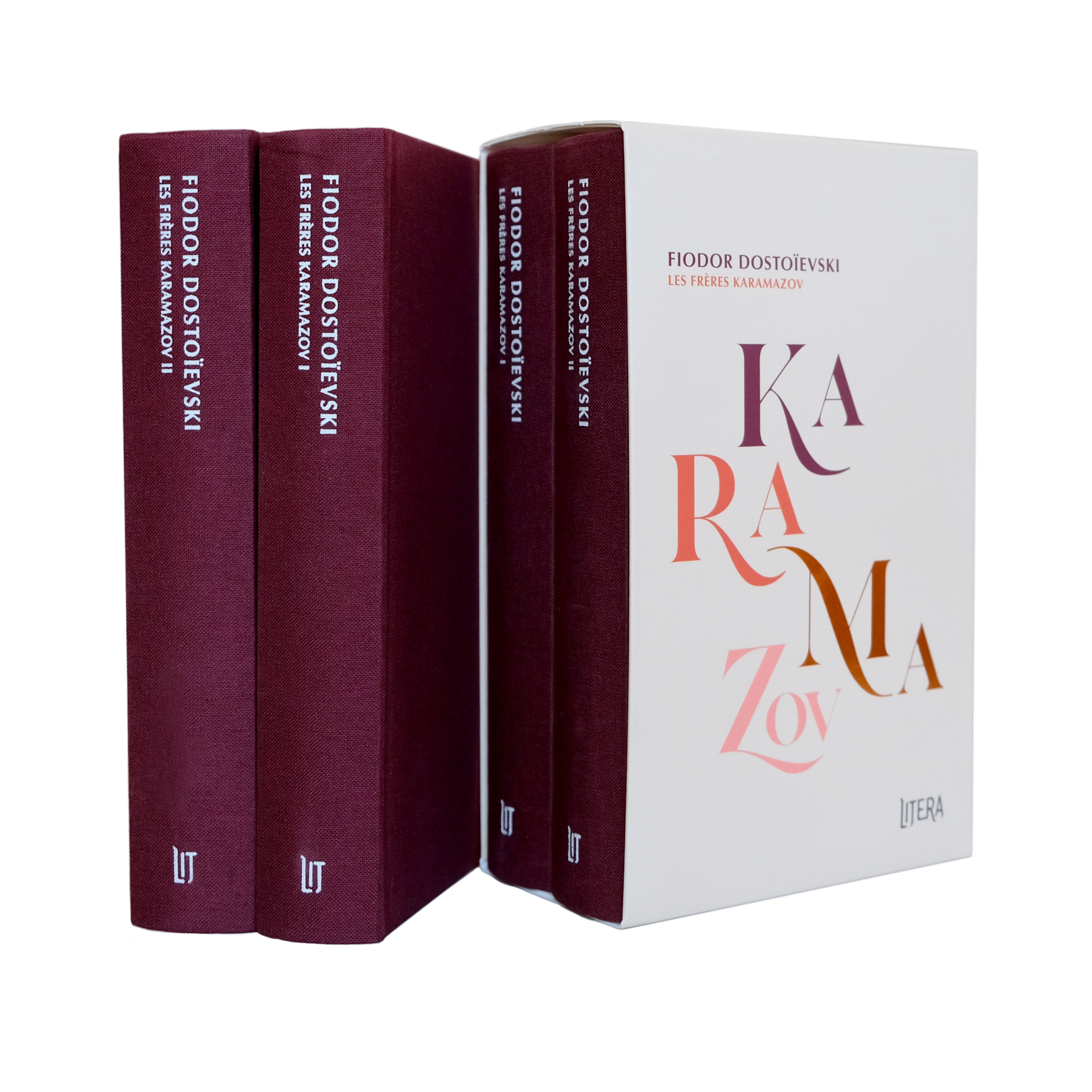 Les frères Karamazov coffret - édition Litera - Fédor Dostoïevski, Fiodor Dostoïevski - GALLMEISTER