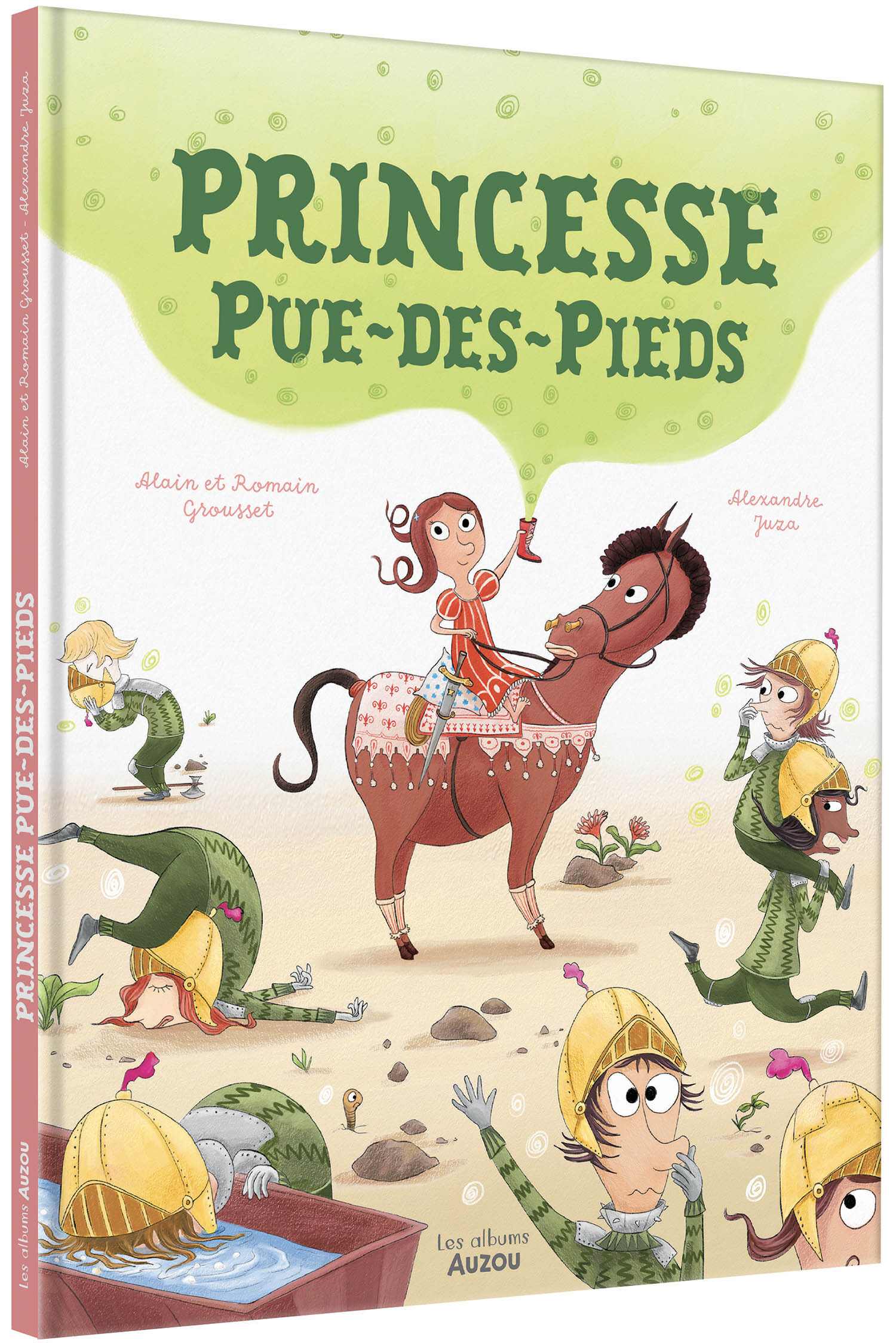 PRINCESSE PUE-DES-PIEDS - Alain Grousset, Alexandre Juza - AUZOU