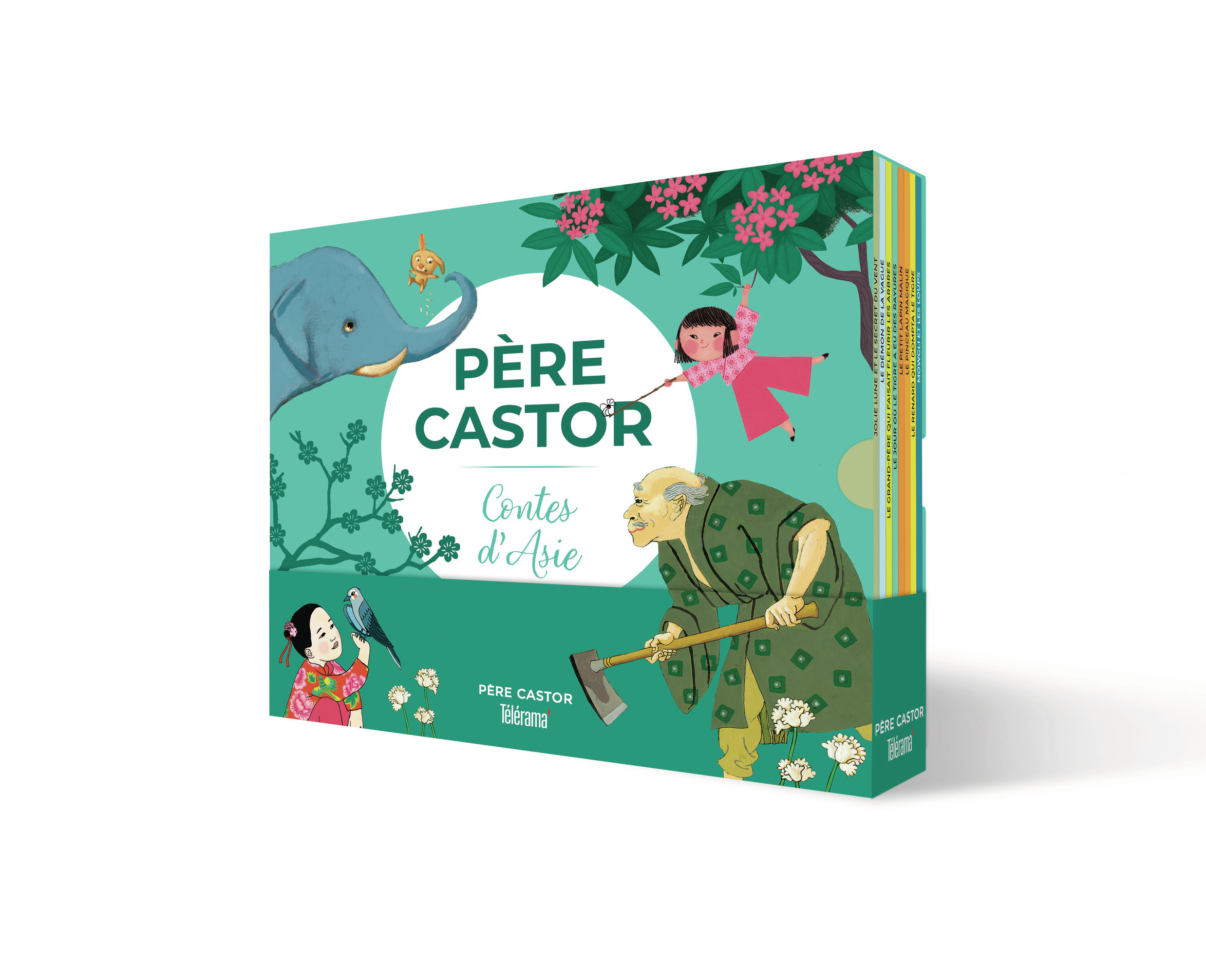 Coffret du Père Castor - Contes d'Asie -  Collectif - PERE CASTOR