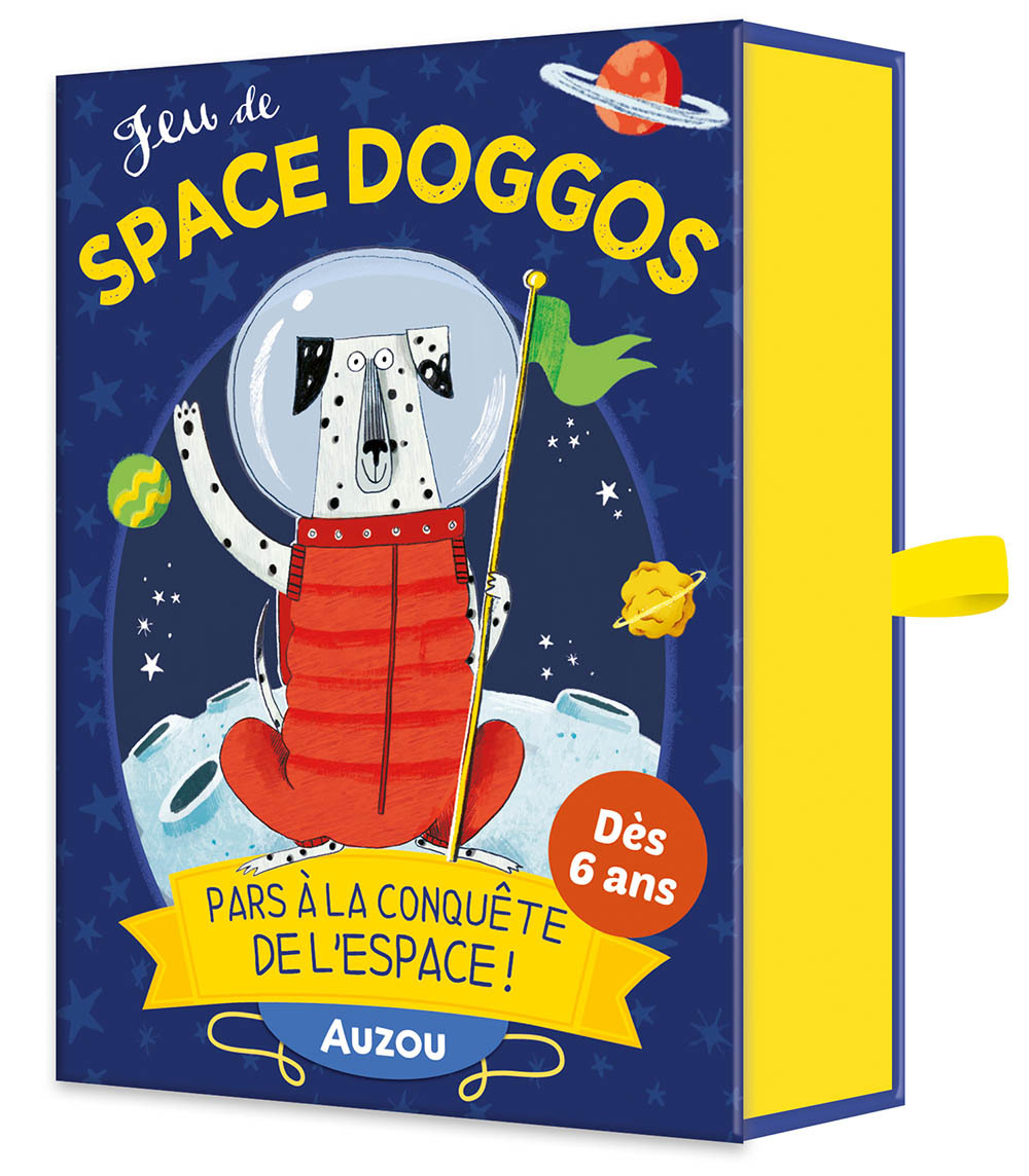 JEUX DE CARTES - JEU DE SPACE DOGGOS - Théo Rivière, Pippa Curnick - AUZOU