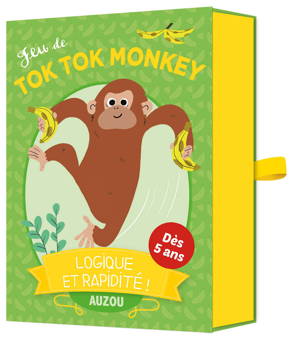 JEUX DE CARTES - JEU DE TOK TOK MONKEY - LOGIQUE ET RAPIDITÉ ! - Richard STEHR, Prisca Le Tandé Ronget - AUZOU