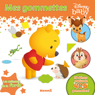 Disney Baby - Mes gommettes - Les animaux de la forêt - Collectif Collectif - HEMMA