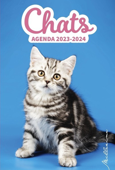 Agenda Chats 2023-2024 - Collectif Collectif - MILLESIMA