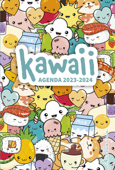 Agenda Kawaii 2023-2024 - Collectif Collectif - MILLESIMA