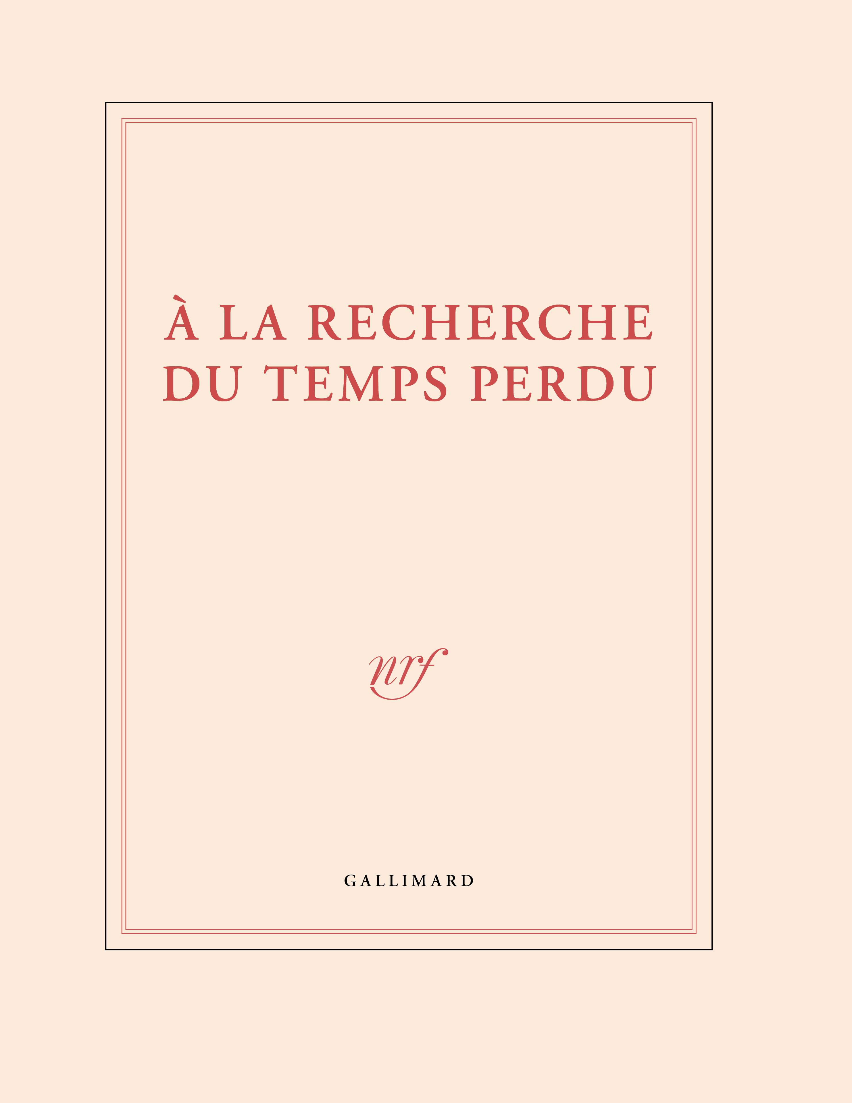 Grand carnet de dessin "À la recherche du temps perdu" (papeterie) -  Collectifs - GALLIMARD