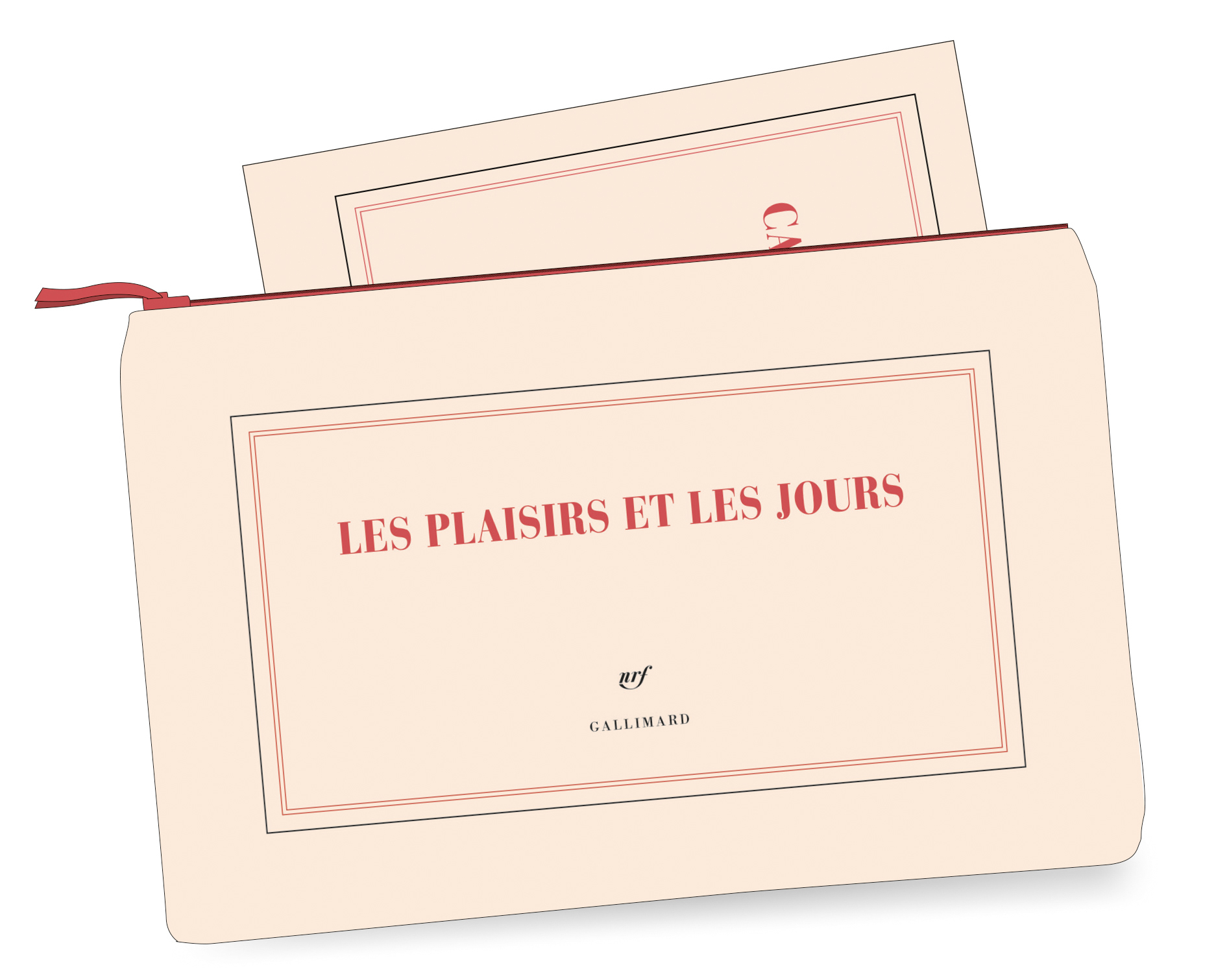 Trousse "Les plaisirs et les jours" (papeterie) - Collectifs - GALLIMARD Trousse "Les plaisirs et les jours" (papeterie) - Collectifs - GALLIMARD