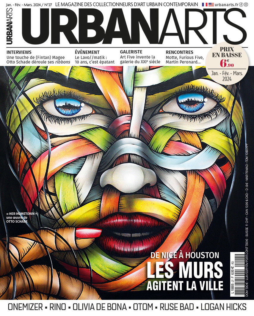 Urban Arts Magazine n°27 : Les murs agitent la ville - Janvier - Février- Mars 2024 -  Collectif - URBAN ARTS