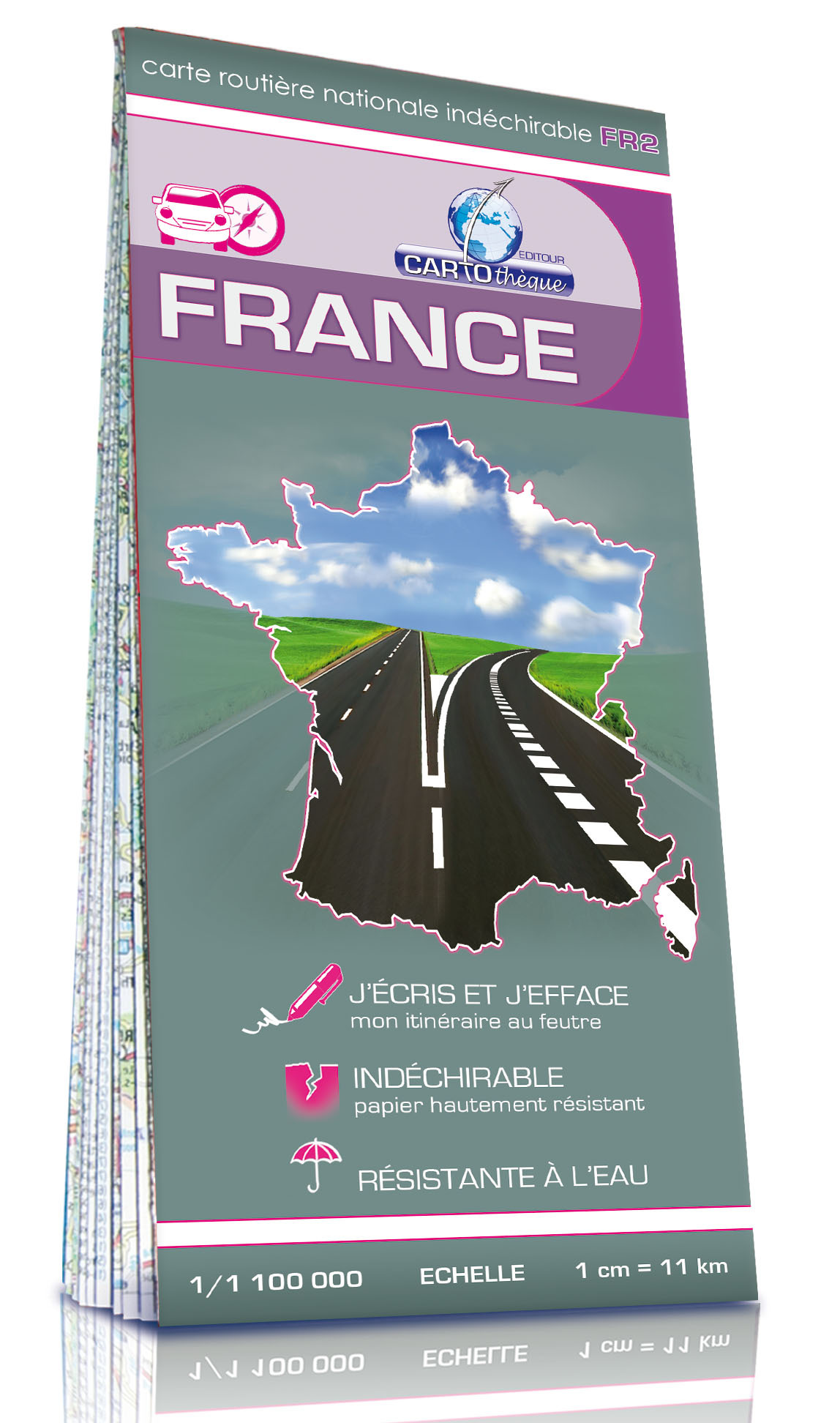 FR2 FRANCE ROUTIERE INDECHIRABLE RECTO VERSO - XXX - CARTOTHEQUE EGG