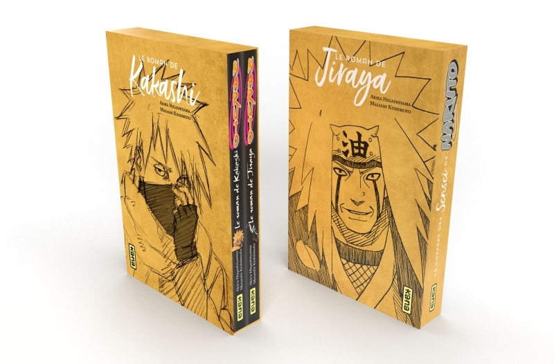 Coffret Naruto Roman - Les Sensei de Naruto - Kishimoto Masashi, Higashiyama Akira - KANA