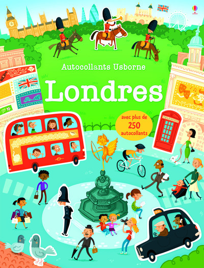 Londres - Autocollants Usborne - James Maclaine, Wesley Robins, Holly Lamont, Véronique Duran - USBORNE