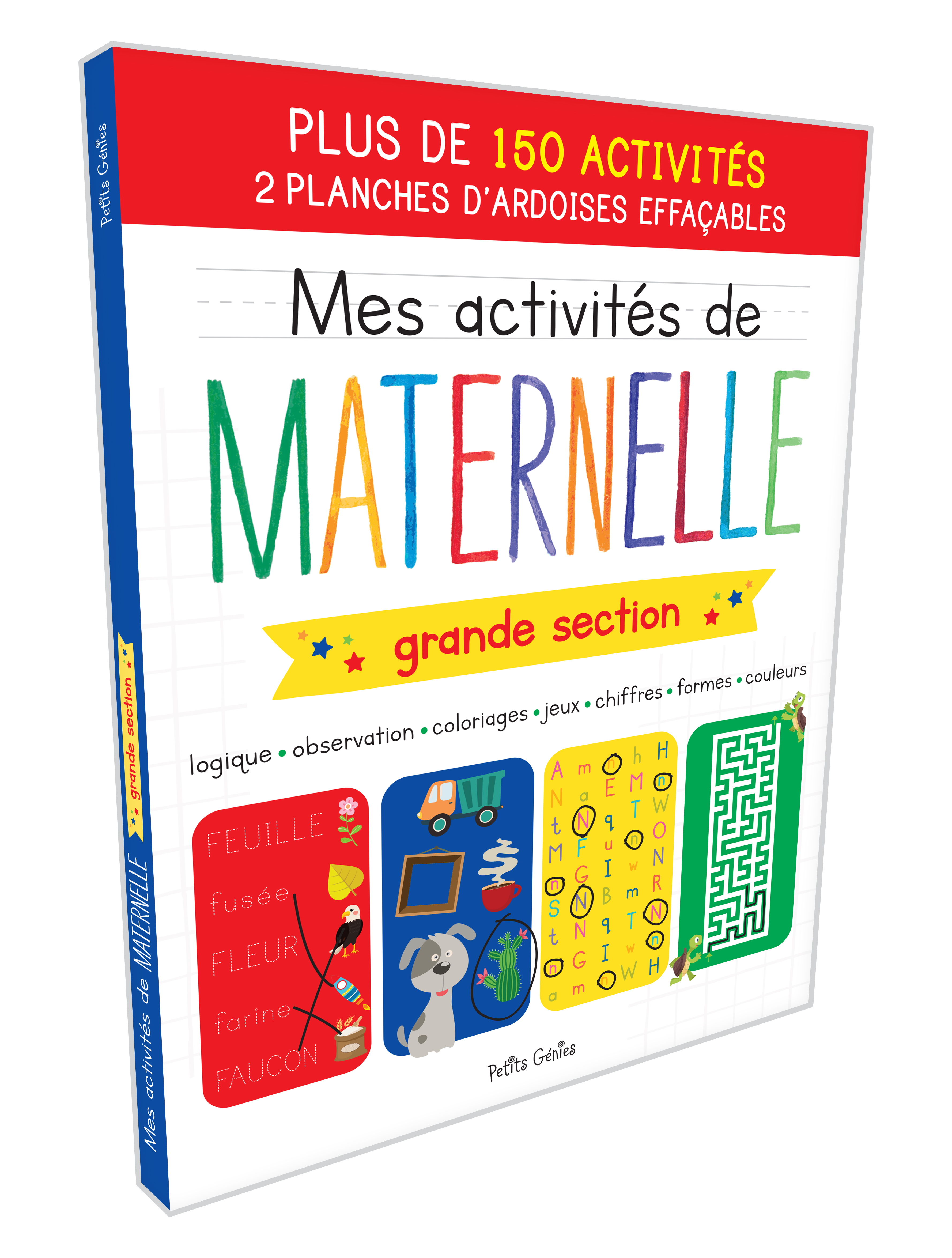 Mes activités de maternelle - Grande section  - Claire Chabot,  Shutterstock, Danielle Robichaud - PETITS GENIES