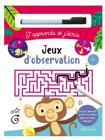 Jeux d'observation - Claire Chabot, Danielle Robichaud - PETITS GENIES