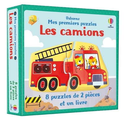 Les camions - Mes premiers puzzles - Elisa Ferro, Holly Lamont, Véronique Duran - USBORNE