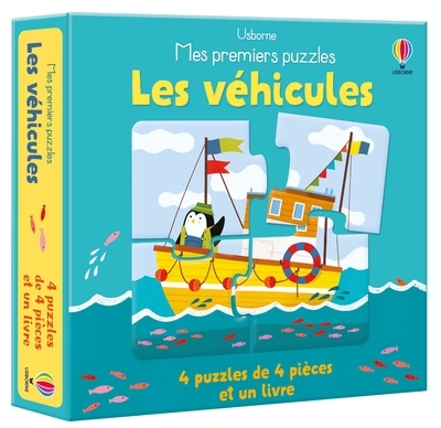 Les véhicules - Mes premiers puzzles - Matthew Oldham, Elisa Ferro, Holly Lamont, Joséphine Thompson, Eléonore Souchon - USBORNE