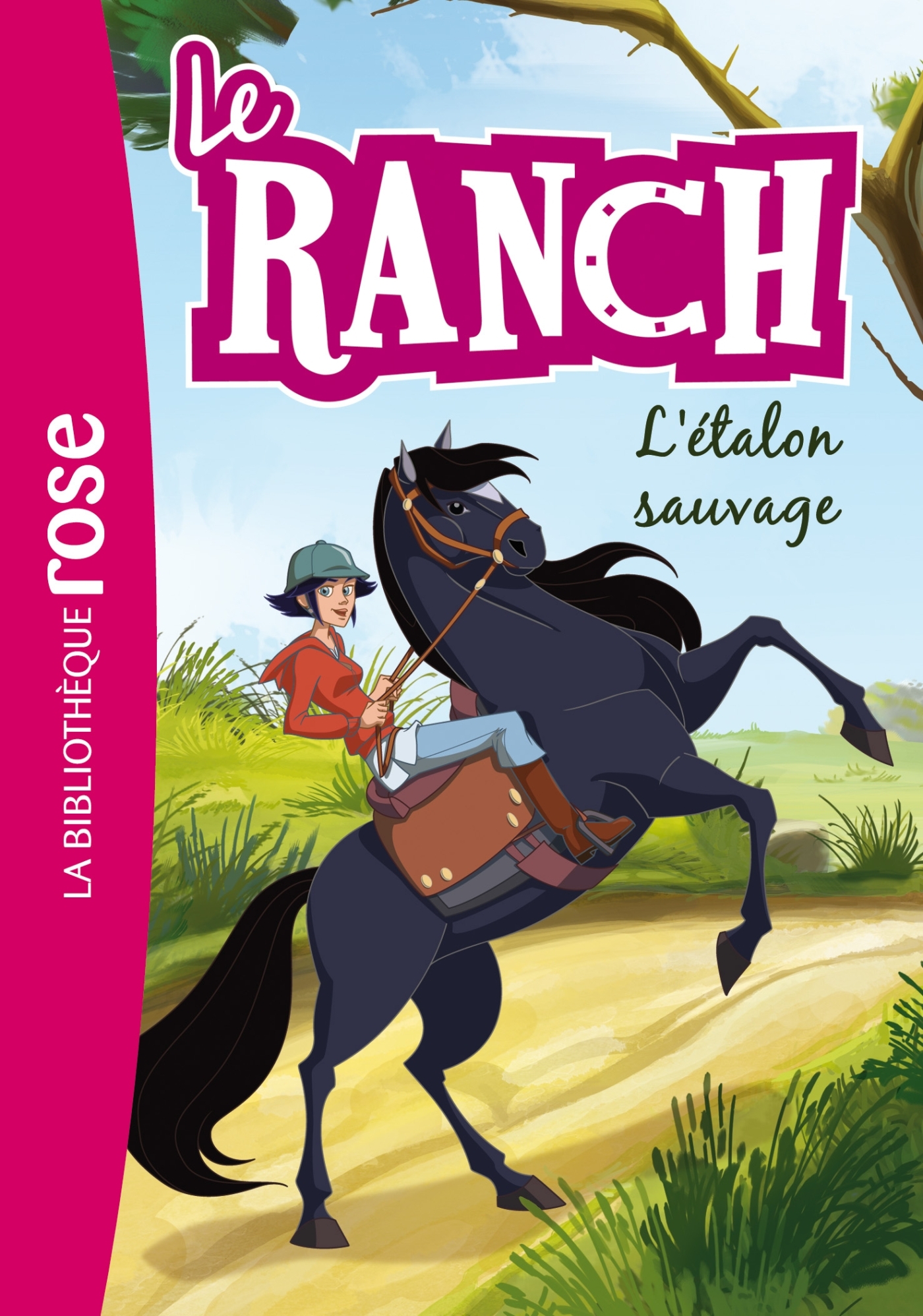 Le Ranch 01 - L'étalon sauvage - Christelle Chatel,   - HACHETTE JEUN.