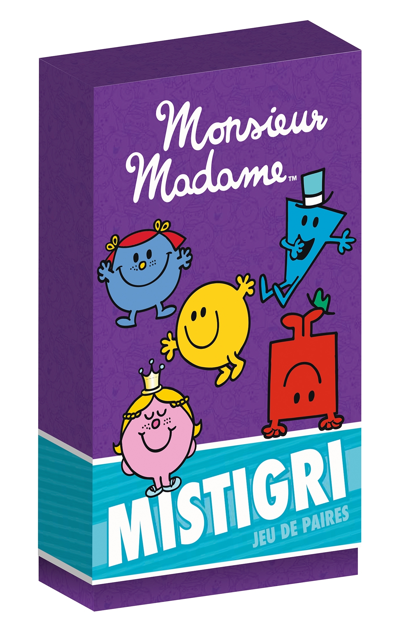 Monsieur Madame - Boîte de cartes - Mistigri -   - HACHETTE JEUN.