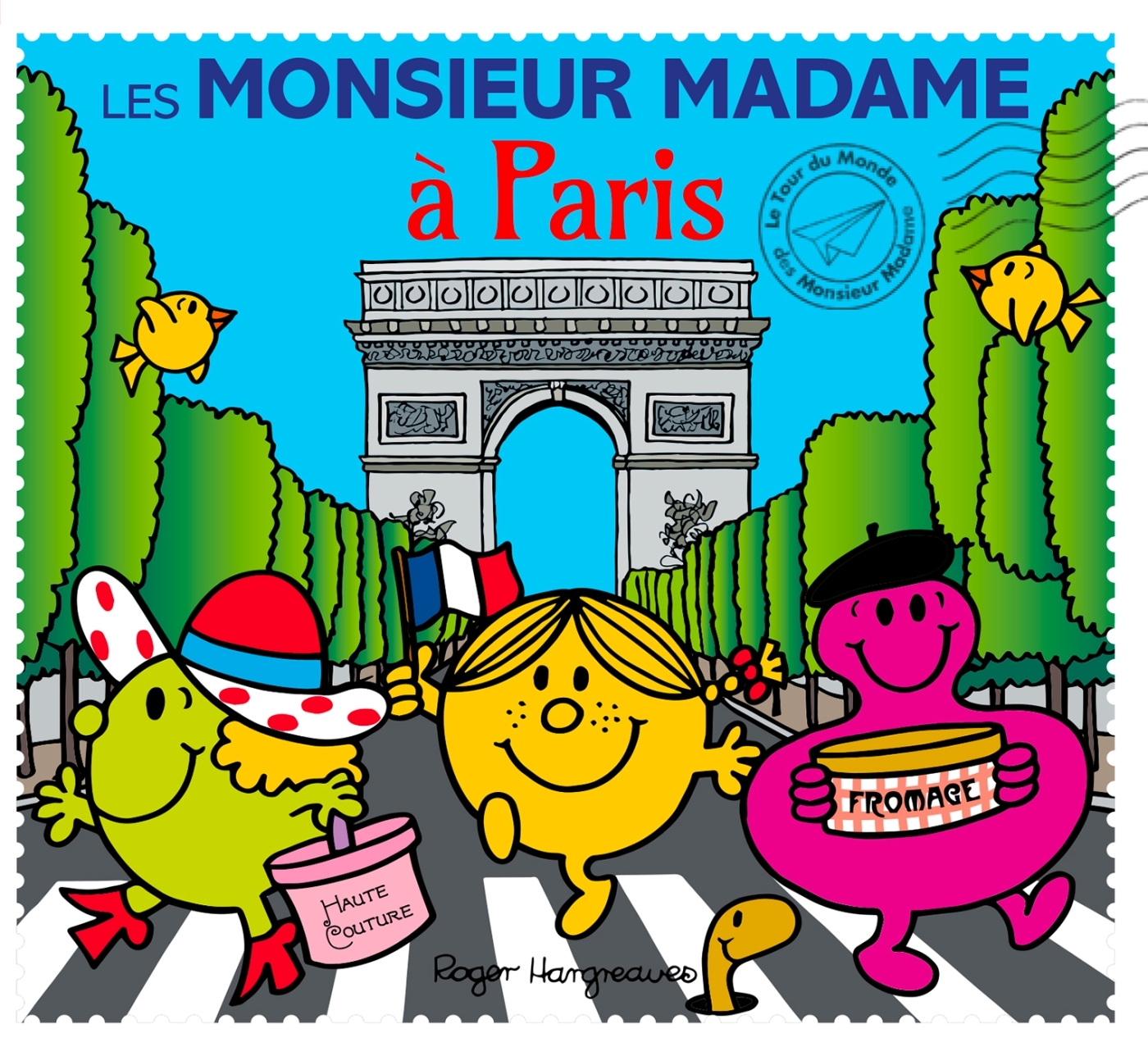 Les Monsieur Madame à Paris - Adam Hargreaves - HACHETTE JEUN.